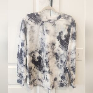 Tie-Dye Long Sleeve Top